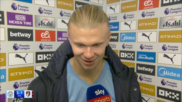 融易富 哈兰德：在我被换下的时候，可能会有一些范特西玩家不太高兴